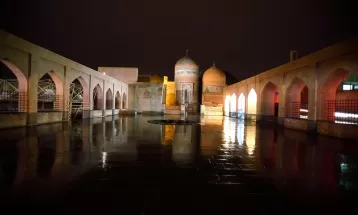 نماهایی زیبا از بقعه شیخ صفی‌الدین اردبیلی